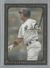  2008 UD Masterpieces Framed Black #62 Alex Rodriguez (ref38521)