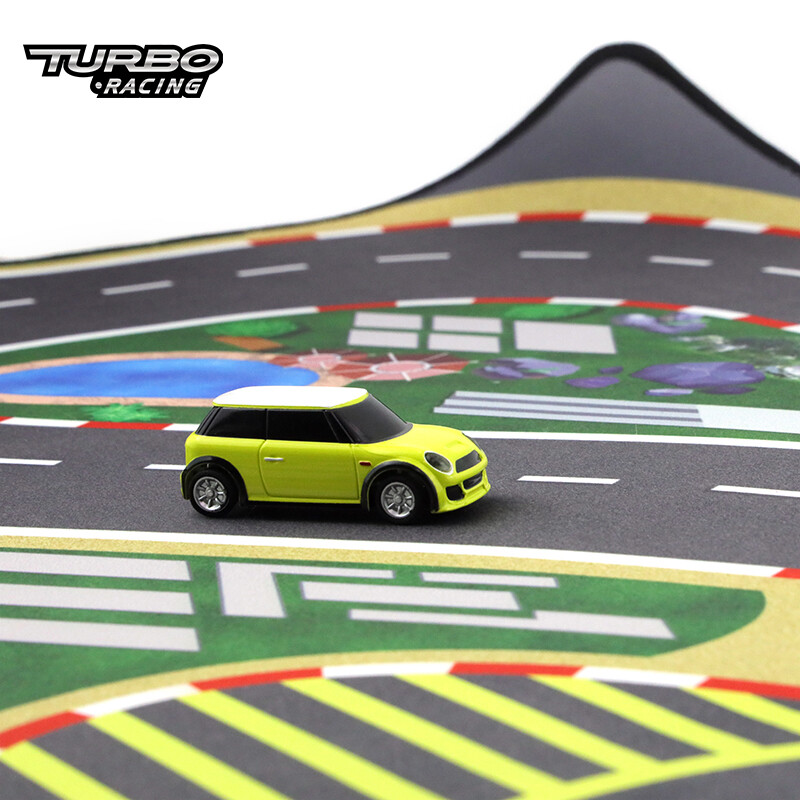TURBO RACING MiniCooperタイプ Turbo Racing RTR 1/76 Ultra Small RC Car - YouTube