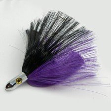 8 1/2” inch ilander Style Purple-Black 3.3 oz Chrome Plated Heavy Bullet Head