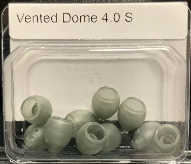 1 Box Of Small Vented Domes 4.0 S For Phonak Marvel Hearing Aids. 10