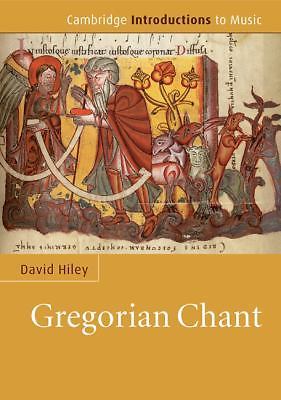 Gregorian Chant Hiley Paperback Cambridge University Press 9780521690355