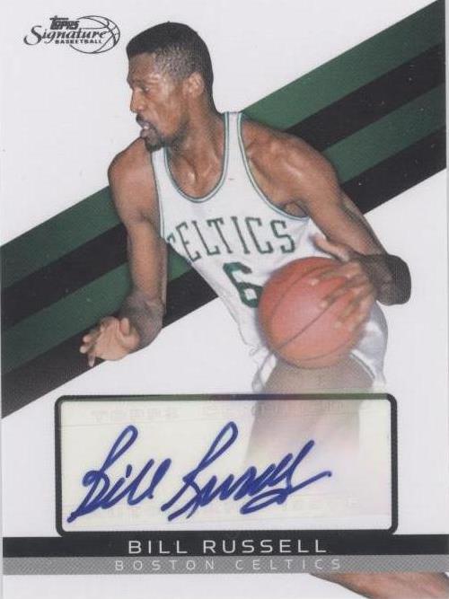 2008-09 Topps Signature - Bill Russell #TSA-BRU - 1 of 2