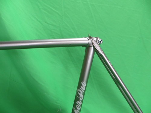 Bomber Pro NJS Keirin Frame Set Ingranaggio Fisso Singola Velocità Pista Spedizione Gratuita 52cm - Foto 5 di 18