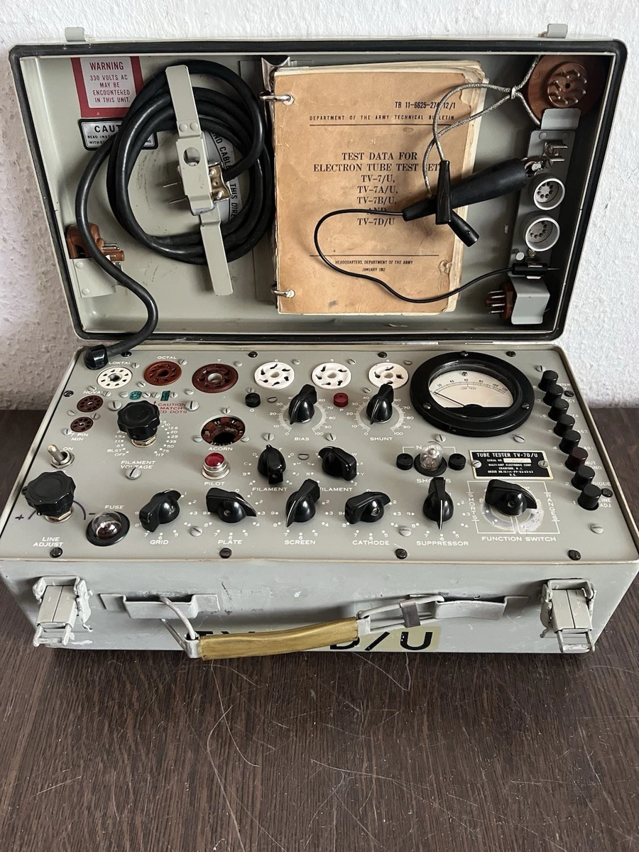 Tv 7 Tube Tester for sale | eBay