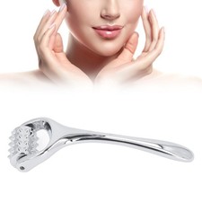 Metal Acupuncture Massage Roller Promotes Circulation For Face And Body Use