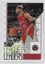 2020-21 Panini Donruss All-Time League Leaders Vince Carter #10 HOF 1d9f