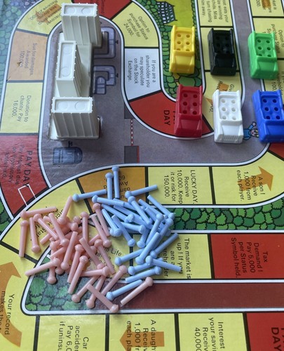 Vintage Game of Life 1978 - Milton Bradley MB Family Board Game Complete - Picture 4 of 11