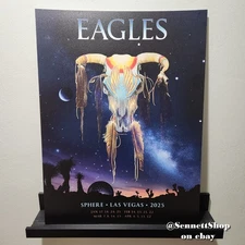 Eagles Skull Poster - Jan 17 2025 To April 12 2025 (18 x 24) Sphere Las Vegas