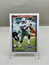 1991 Topps Super Rookie Emmitt Smith #360 Dallas Cowboys Football Card NFL HOF