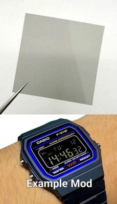 For Casio Mods - Adhesive Polarizing Film - Pack Of 1