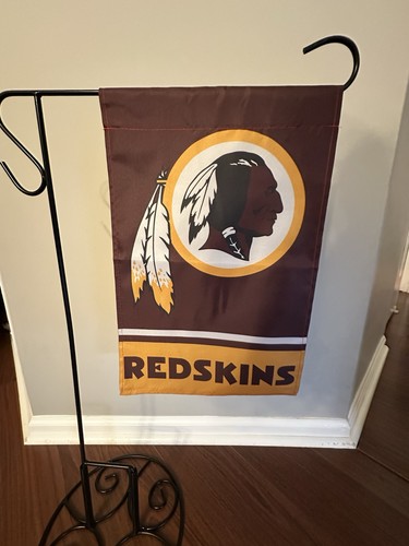 Washington Redskins Garden Flag Double Sided Redskins Premium Yard Flag 12x18