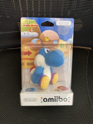 Nintendo Amiibo Yoshi's Woolly World Collection Hellblauer Woll Yoshi  NEU+OVP