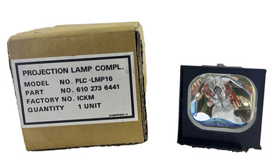 Projection Lamp Assembly PLC-LMP16 Part No. 6102736441   NOS