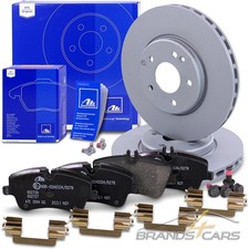 ATE BREMSSCHEIBEN+BEL&Auml;GE VORNE F&Uuml;R MERCEDES C-KLASSE W203 CLK C209 A209 SLK R171