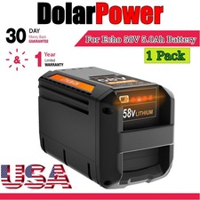 5.0Ah For Echo 58Volt Lithium-ion Battery CBP-58V40 CBP-58V2AH CHT-58V CDST-58V