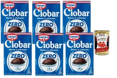 Cameo Ciobar Zero Trinkschokolade 6x76g ohne Zucker Cremig +Polpa