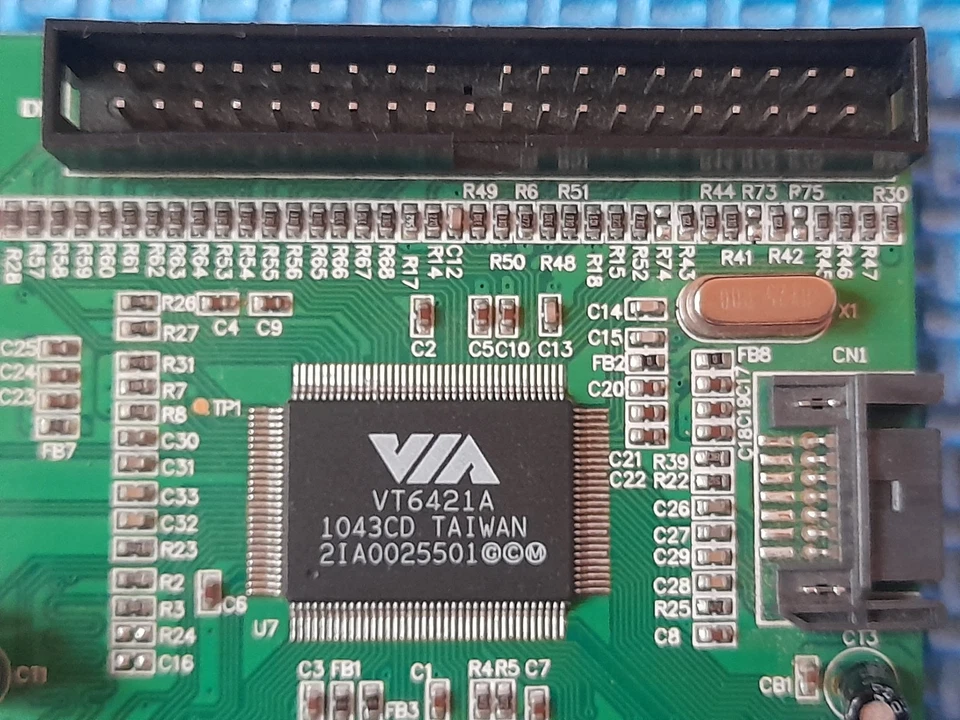 Okeeyseda 4 Port PCI Expansion Card &IDE VIA VT6421a chipset - Image 3 of 4