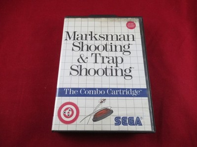 Marksman Shooting/Trap Shooting (Sega Master, 1987) *In Case - No Manual Tested*