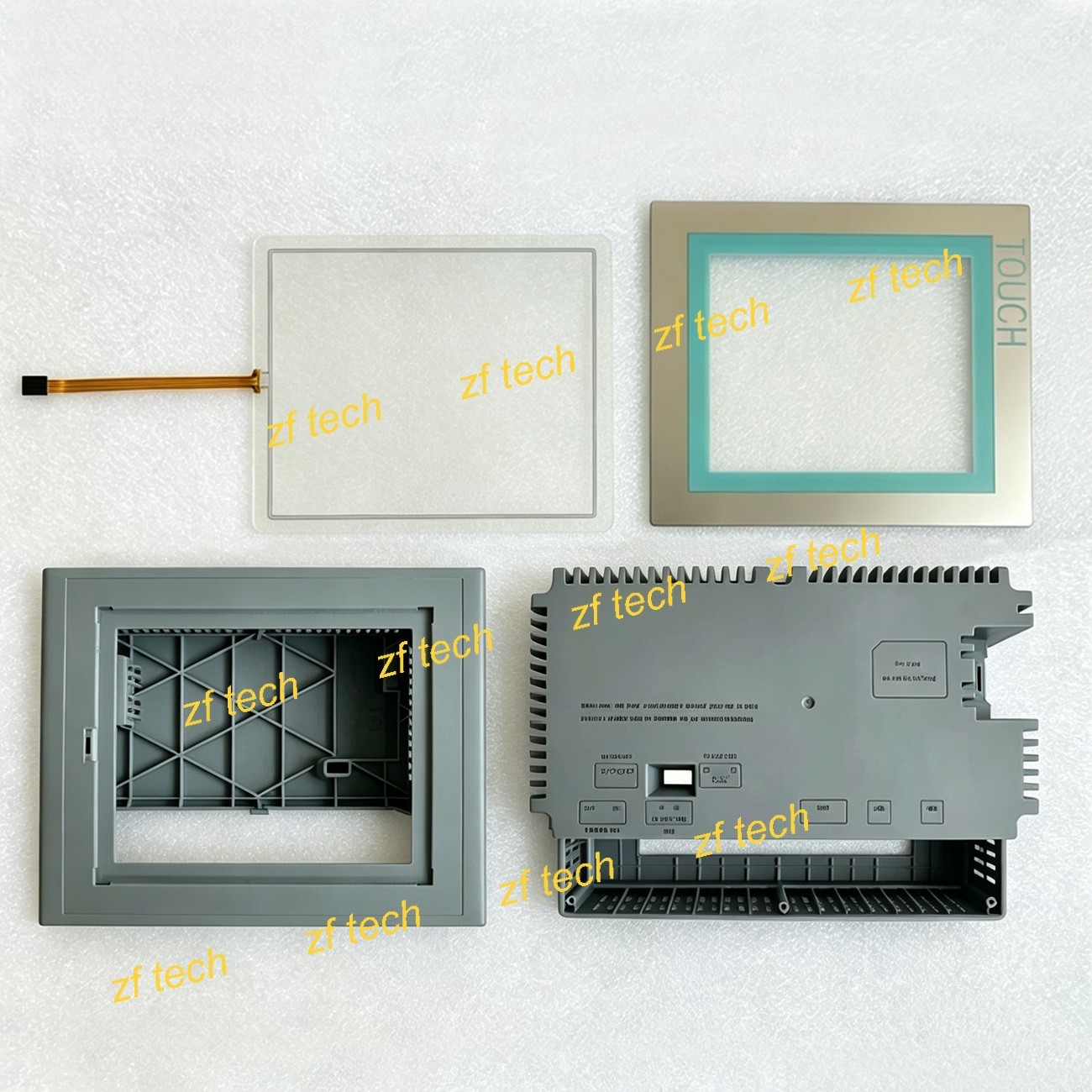 Touch Screen + Film + Plastic Cover Fit for MP277 8'' TOUCH 6AV6643-5CB10-1DS1