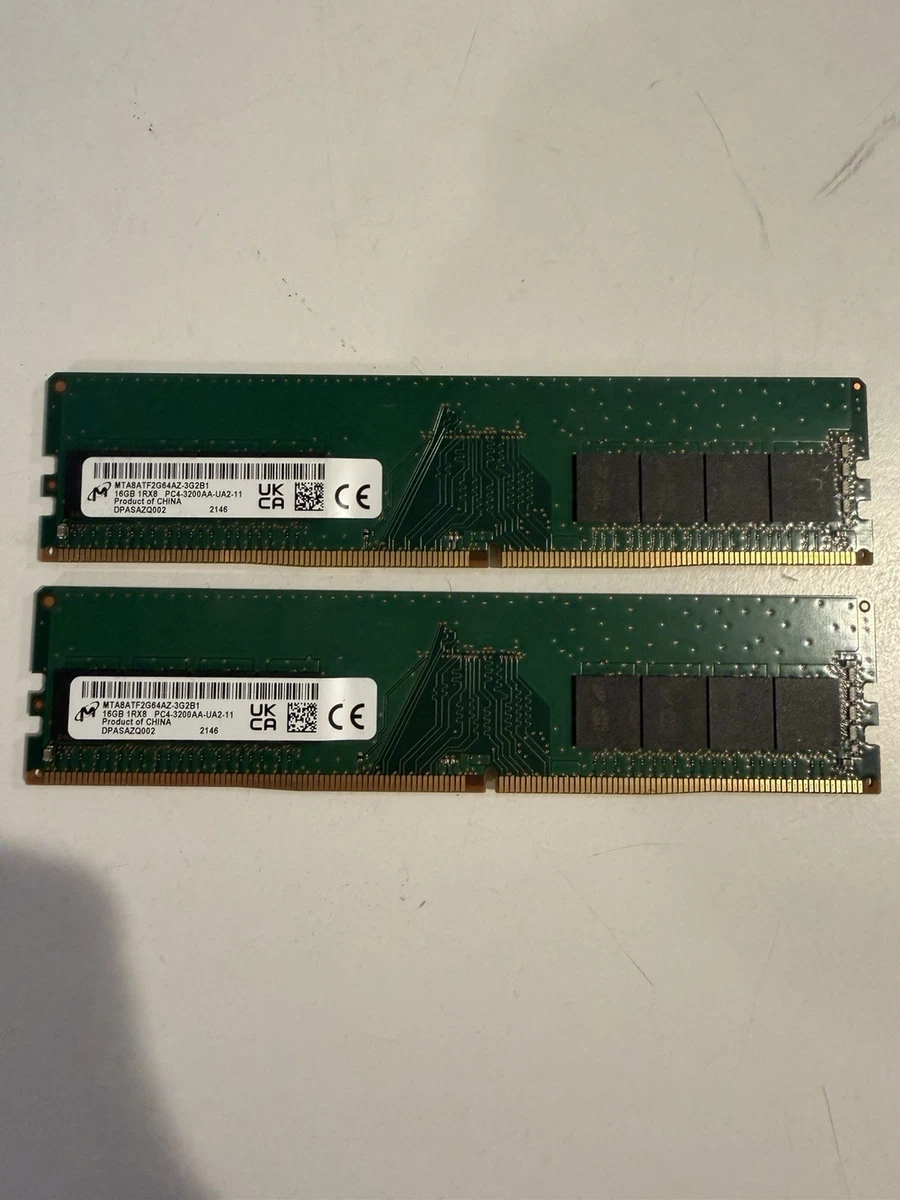 Micron DDR4 SDRAM 32 GB Total Capacity Memory (RAM) for sale | eBay