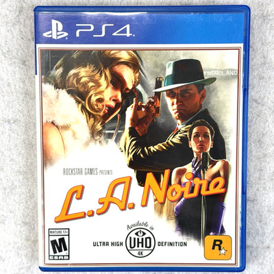 L.A. Noire Sony PlayStation 4 - 2017 PS4 - Disk Very Clean - No Manual
