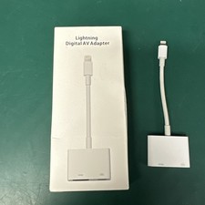 Open Box Lightning Digital AV Adapter