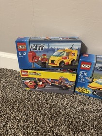 Lego City Old School Sets 7732 4442 1253 7731 7214 NISB
