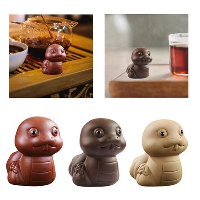 Keramik Tea Haustier Miniatur Figur Bücherregal Wohnkultur kleine