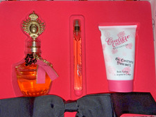 JUICY COUTURE 3 PC WOMEN'S 100ml EDP PERFUME & 10ml Spray & 125 body lotion BNIB