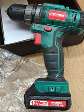 HYCHIKA Electric Screwdriver 12V, Cordless Drill 30N·m, 21+1 Torque Cordless