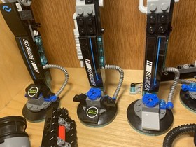 Lego Ninjago Movie 70611 Water Strider Incomplete W/ 3 Minifigures