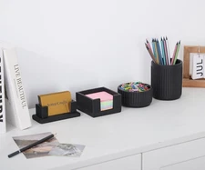 4 Set Aesthetic Desk Accessories Modern Industrial Minimalist Office Decor- Men-