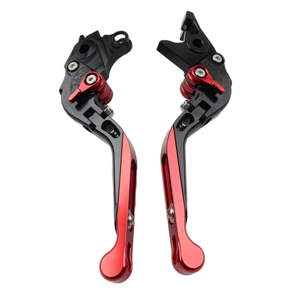 Extendable Folding Brake Clutch Levers For Suzuki Hayabusa GSXR1300 08-15 - Imagem 2 de 4