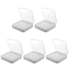 5 Pcs Press on Nails Box Art Tool Storage Display Stand Artificial Boxes