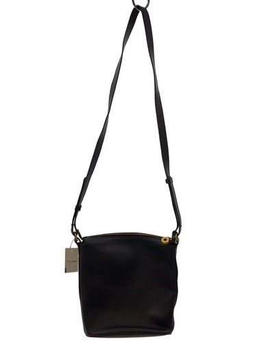 JIL SANDER Shoulder Bag -- Black, Solid Color, All Leather