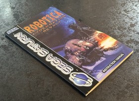 Sega Saturn ROBOTICA CYBERNATION REVOLT Game 1994 Boxed with Manual PAL VGC