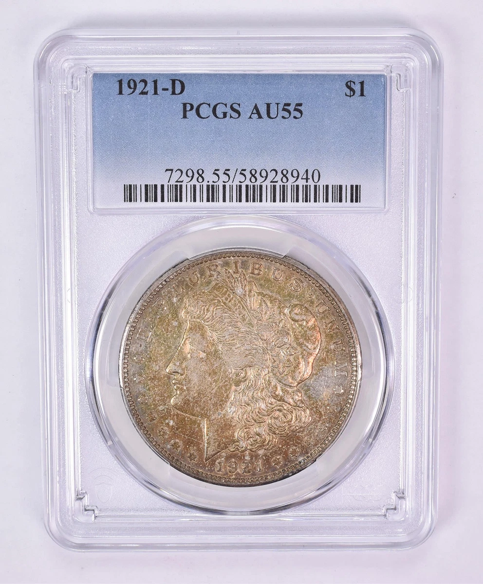 AU 55 Graded 1921 Year Morgan US Dollars (1878-1921) for sale | eBay