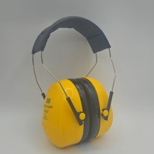 3M Peltor Optime 98 H9A Over-The-Head Earmuffs Safety Ear Muffs NRR 25dB Yellow