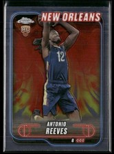 Antonio Reeves 2024-25 Topps Chrome #131 Rookie New Orleans Pelicans