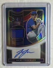 2023 Select Ricky Tiedemann Signature Swatches True Blue Prizm RPA 24/49