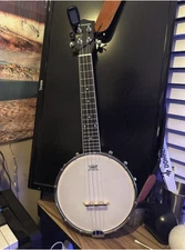 🪕Donner DBU-200 23" Banjolele 4 String Banjo Ukulele With Gig Bag & Accessories