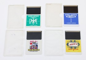 Games Express PC Engine PCE HuCard Super CD Set Hi-Leg Fantasy Strip Fighter II
