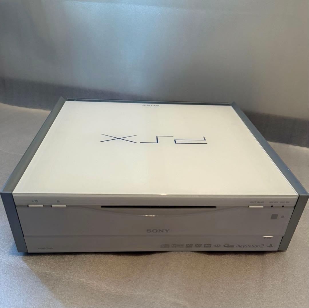 SONY DESR-7000 PSX White Console 250GB Playstation 1 2 Tested USED