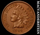 1909 Indian Head Cent- Semi Key Almost Uncirculated+ / Uncirculated #i5310