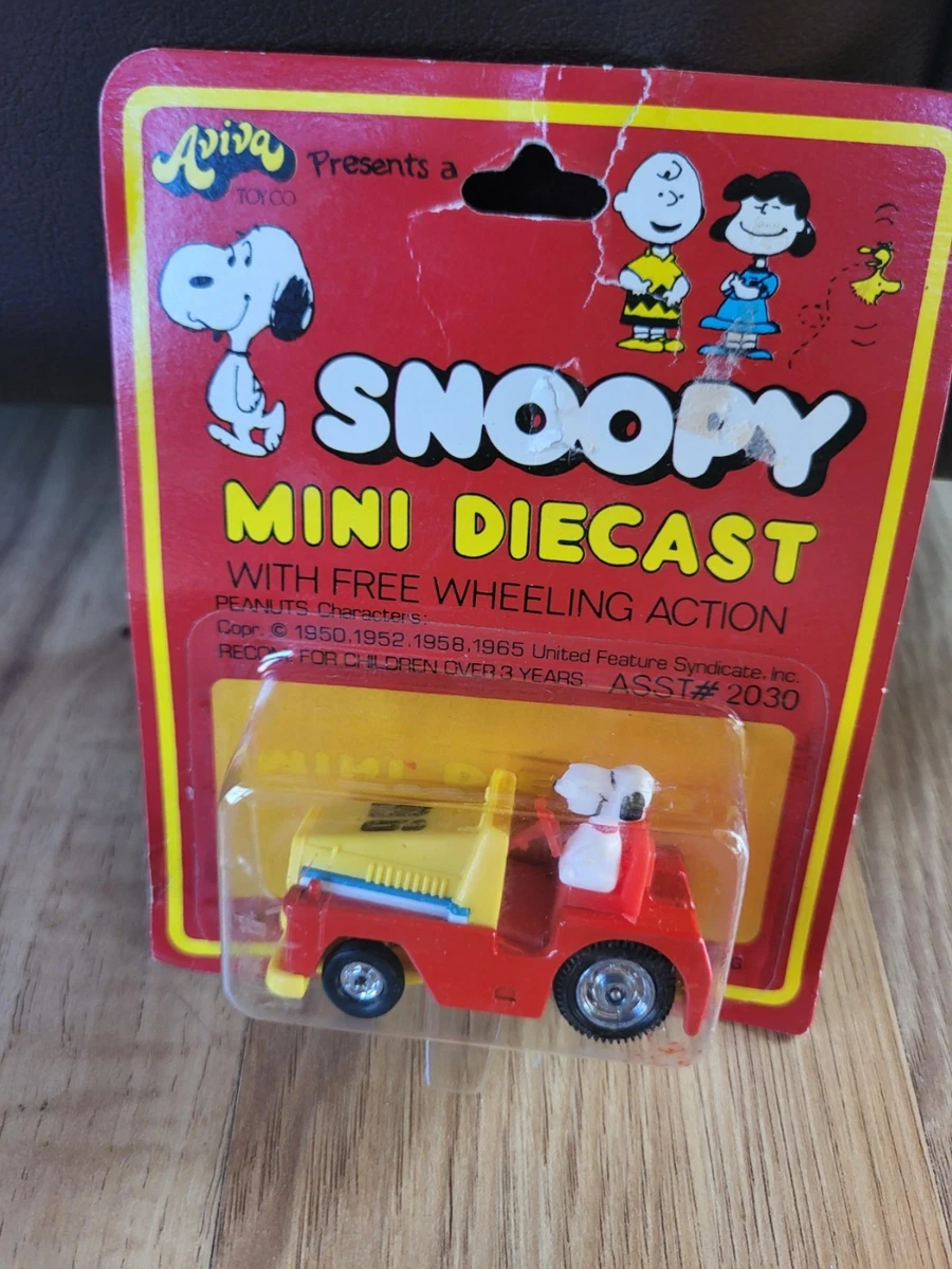 25+ Snoopy Diecast Car Vintage Manufacture Cars, Trucks & Vans for
