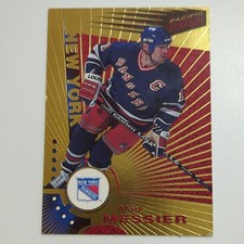 Pacific 1997-98 Dynagon Mark Messier New York Rangers #81 Rookie Card. rookie card picture