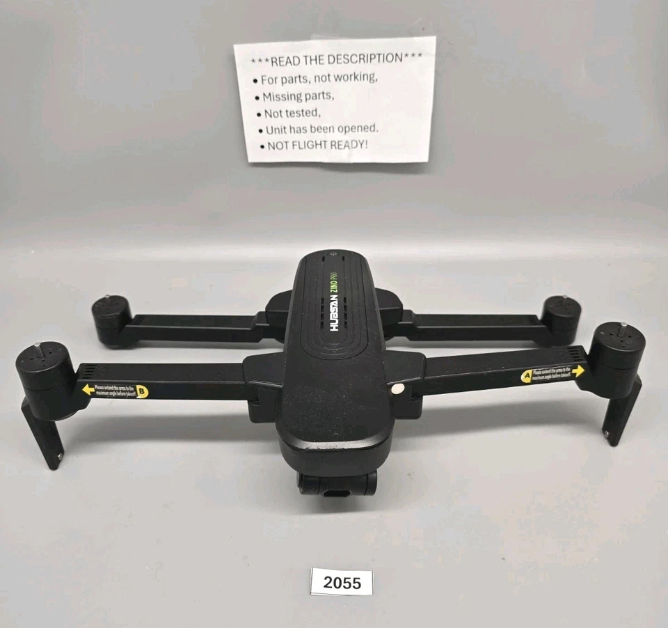 Hubsan Zino Pro (Para Peças - Não Funciona) Item #2055 Não Testado - Leia o Anúncio - Imagem 2 de 4