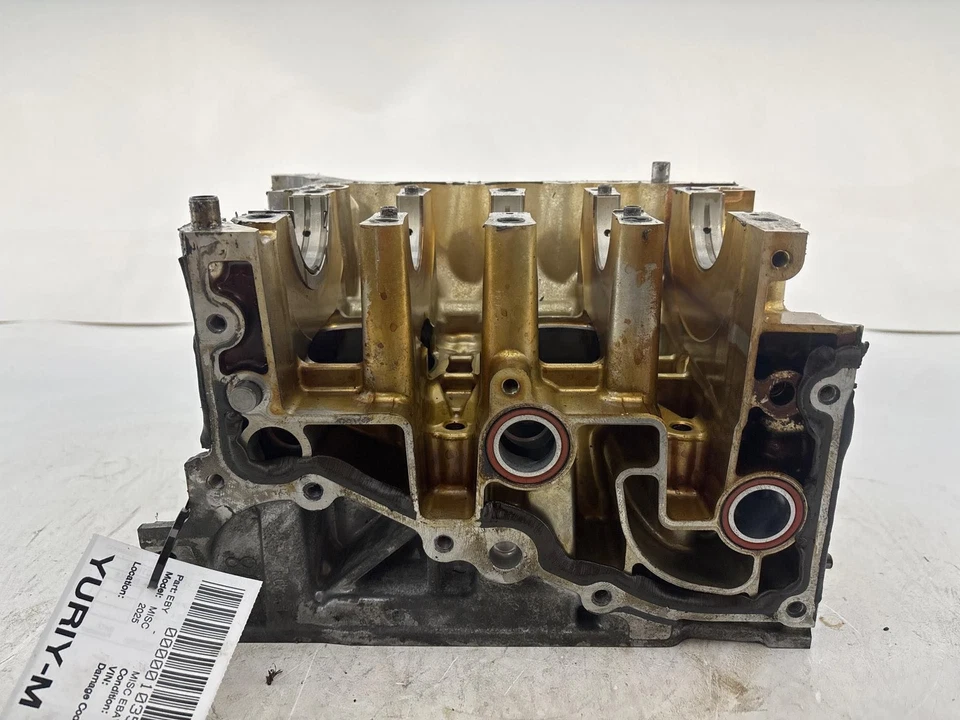 2017-2022 SUBARU IMPREZA 2.0L H4 FRONT LEFT SIDE ENGINE MOTOR CYLINDER BLOCK OEM - Image 2 of 4