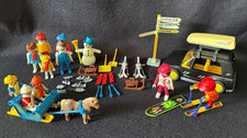 Retro 1980's - Playmobil 3693 Ski Vacation/3467 Winter Sports/3391 Pony Sleigh