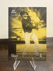 2025 Topps Black & White - Mike Trout #106 Yellow /75